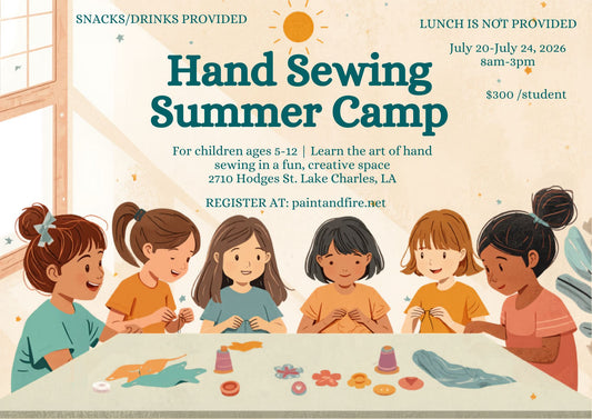 All Things Hand Sewn Art Camp | July 20–24