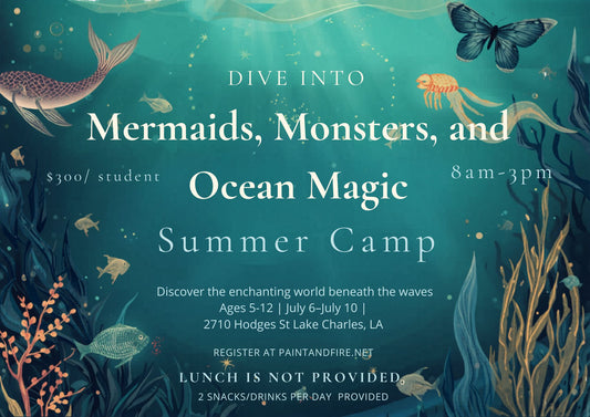 Mermaids, Monsters, and Ocean Magic Art Camp | July 6–10