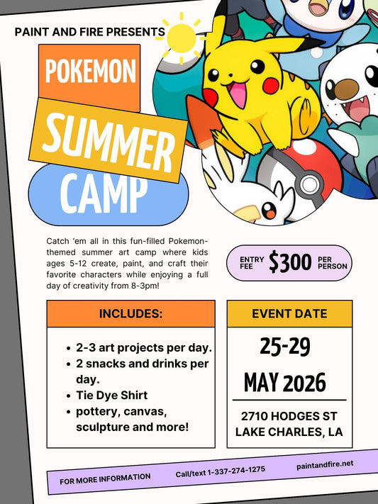 Pokémon Art Camp | May 25–29