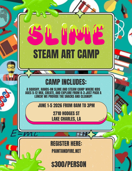 Slime and Steam Art Camp | June 1–5