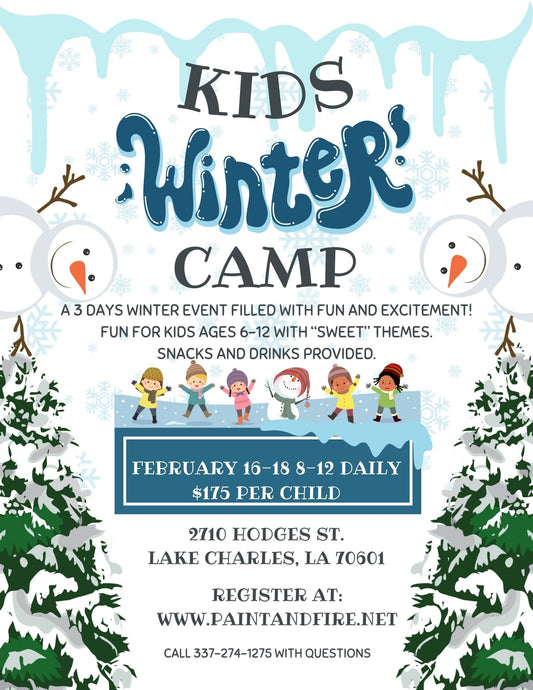 Kids Winter Camp- The Sweet Edition Ages 6-12